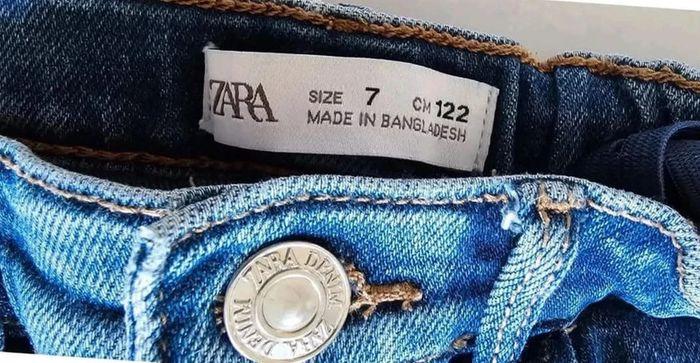 Jeans Zara slim 7 ans bleu - photo numéro 3