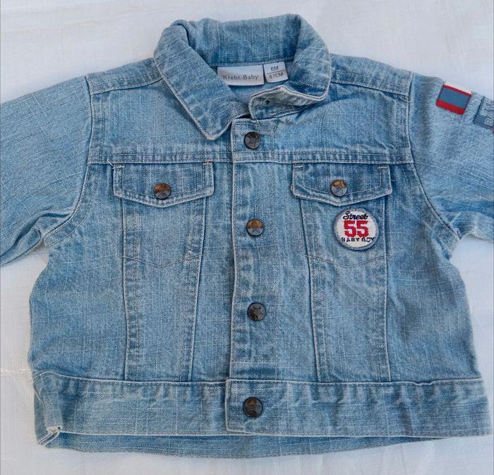 Veste en jean 6 mois Kiabi baby - photo numéro 2