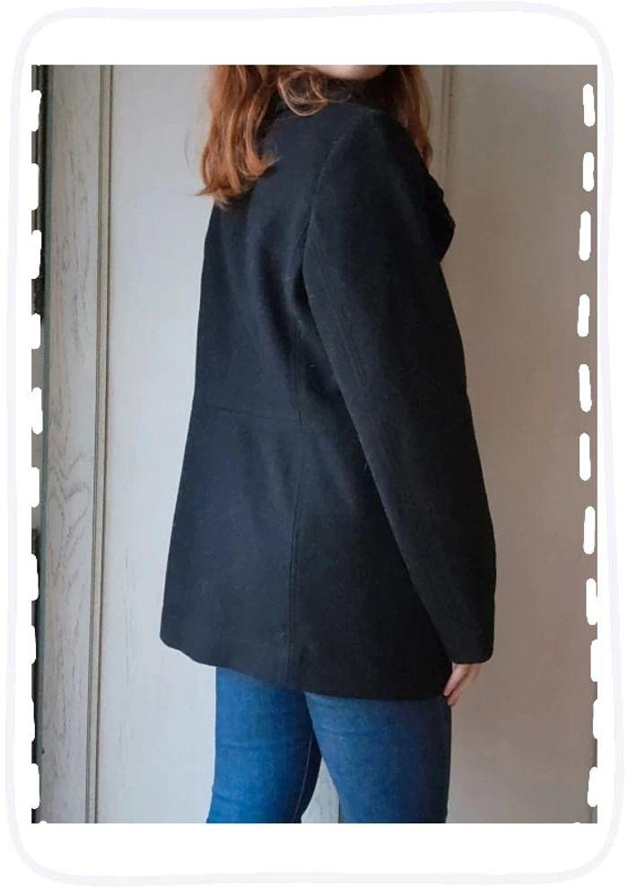 Manteau noir en laine Esprit - photo numéro 4