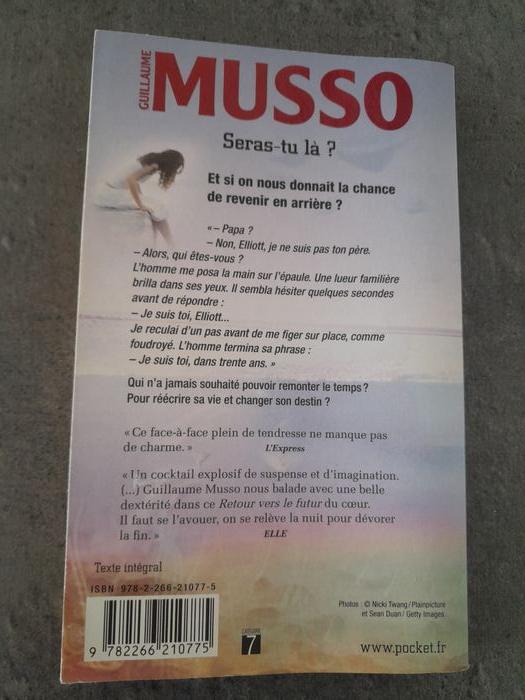 Livre "Seras-tu là ?" Guillaume Musso - photo numéro 2