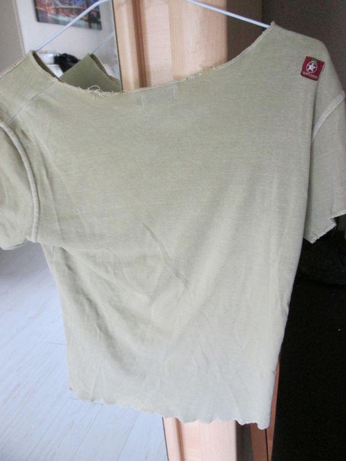 Tee shirt beige foncé - photo numéro 3