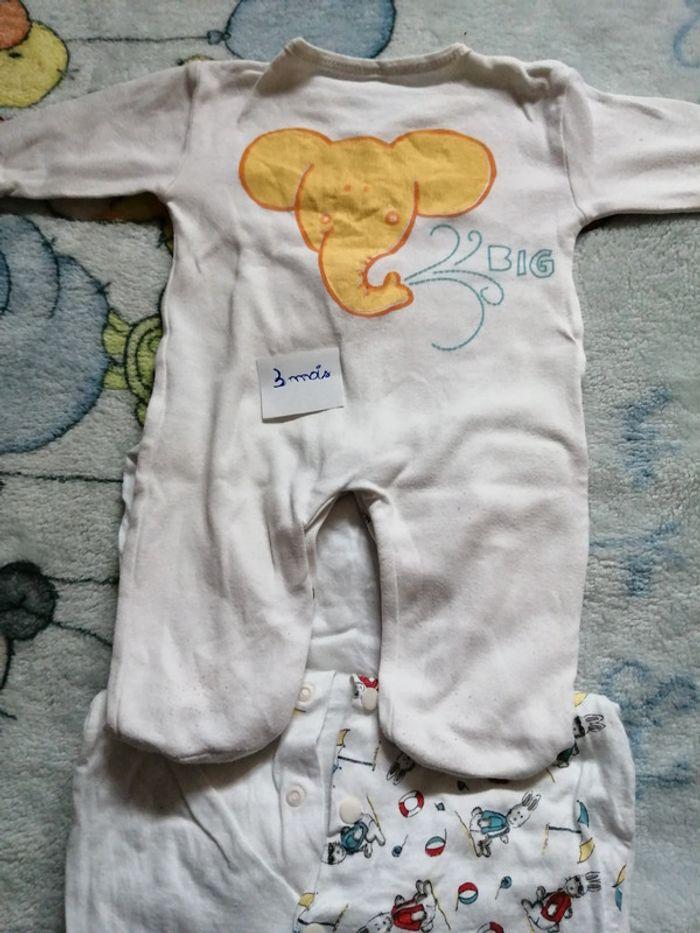 Pyjama bébé lot de 3 - photo numéro 1