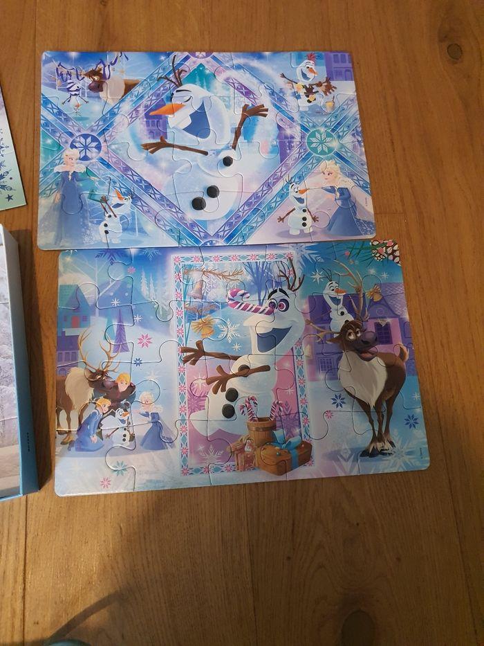 Lot de 2 puzzle reine des neiges - photo numéro 3