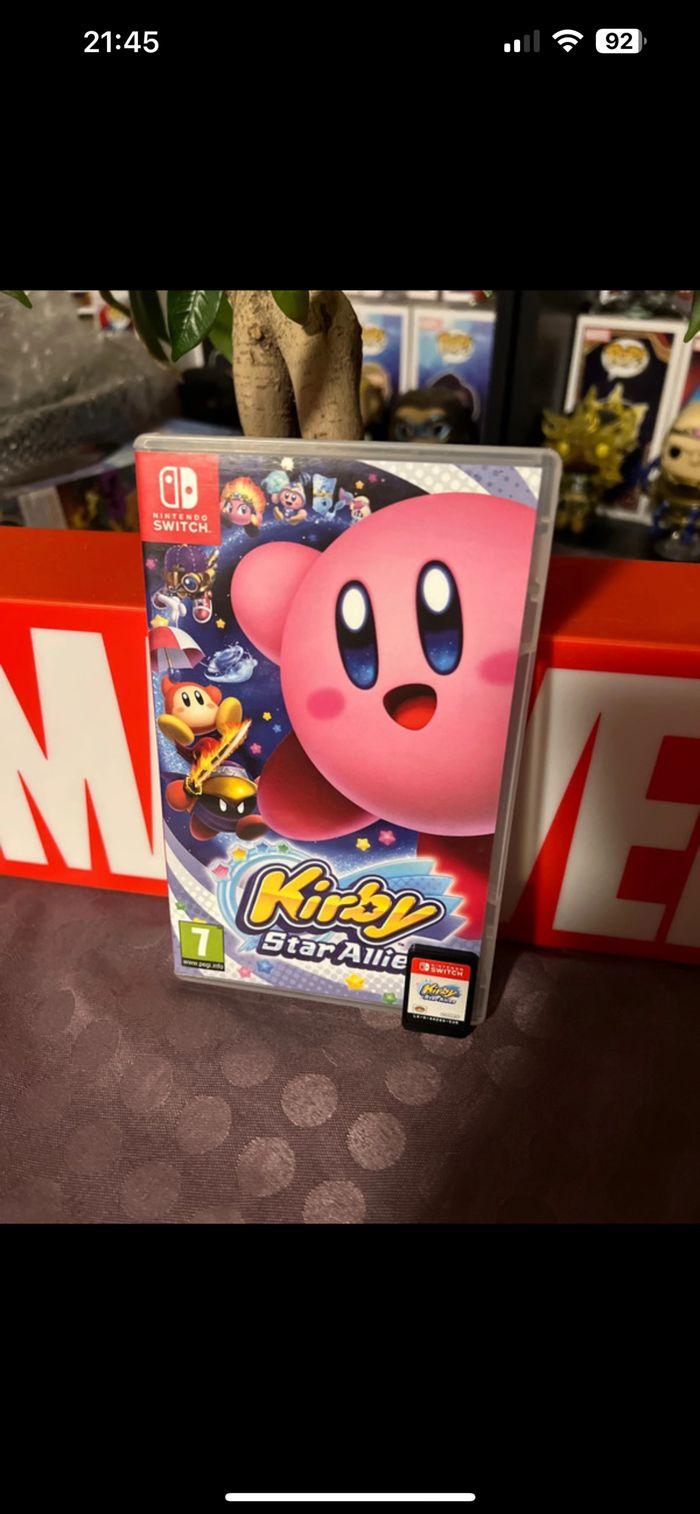 Jeu Nintendo Switch kirby star allies - photo numéro 1