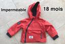 Imperméable 18 mois bon etat