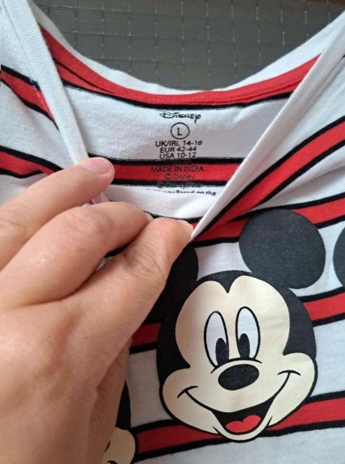 tee  shirt mickey taille  l - photo numéro 2