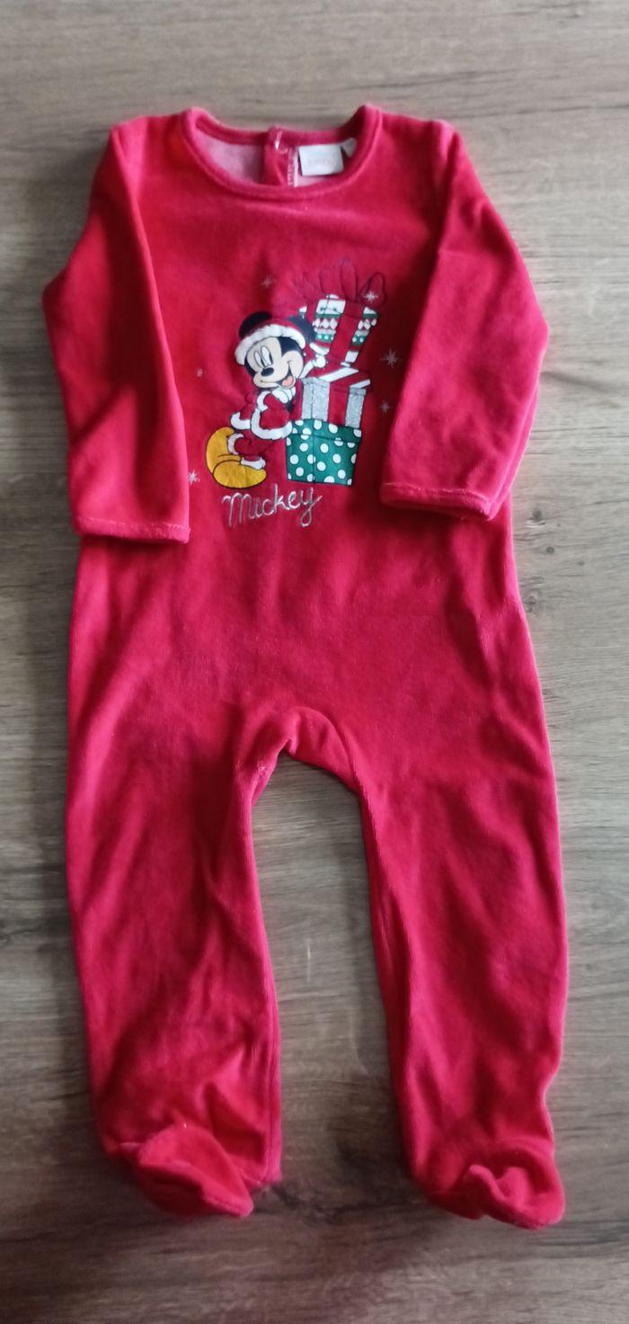 Pyjama de noël mickey