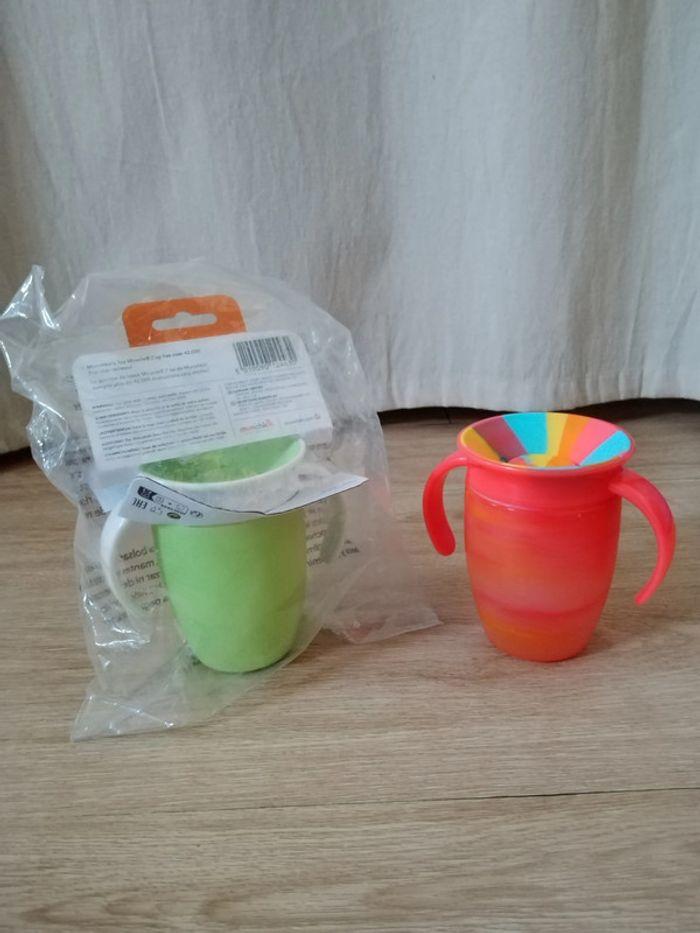 2 tasses / verres d'apprentissage munchkin - photo numéro 1