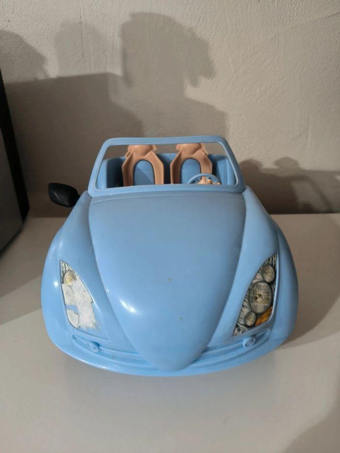 Barbie voiture bleue - photo numéro 5