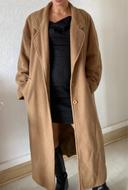 Long coat wool & cashmere