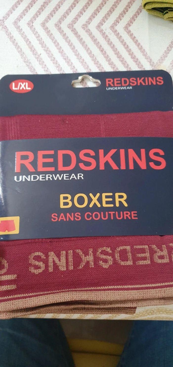 Boxer redskins neuf - photo numéro 1