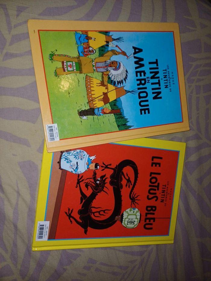 Lot de 2 BD Tintin Albums doubles - photo numéro 2