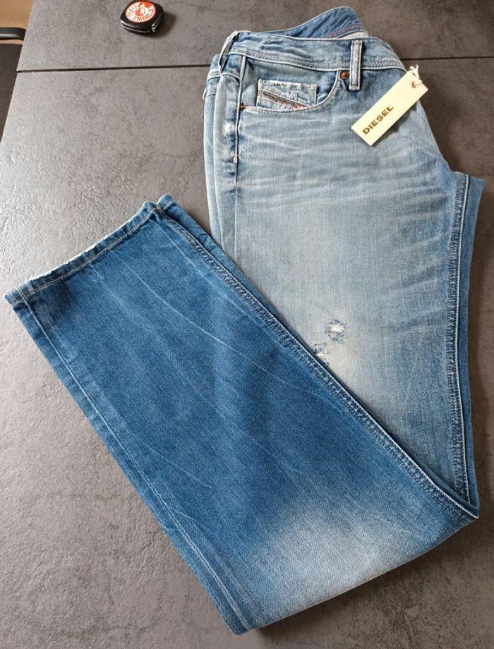 Diesel jeans lowkey regular straigth low waist/jean droite/calça jeans diesel - photo numéro 4