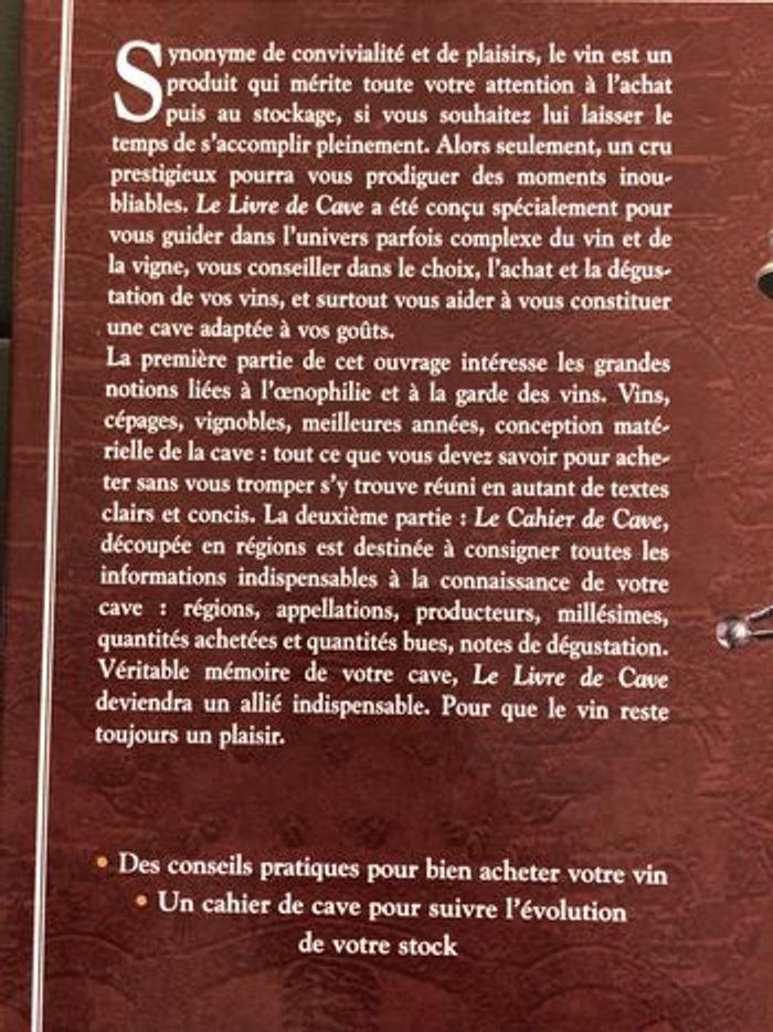 Le livre de Cave Savoir acheter et conserver son vin neuf - photo numéro 4