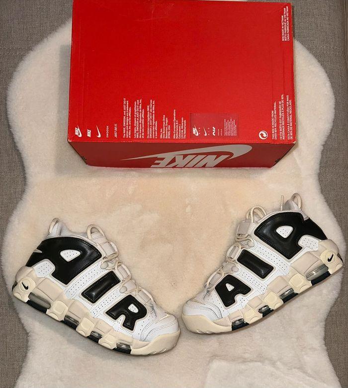 Nike Air More Uptempo white and black - photo numéro 13