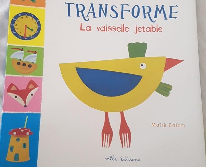 Livre transformé ta vaisselle jetable - photo numéro 1