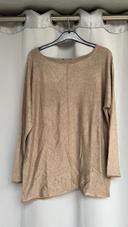 Pull col rond camel taille XXL  C&A très bon état