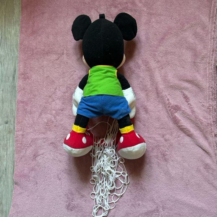 Peluche Mickey Panier de basket - photo numéro 2