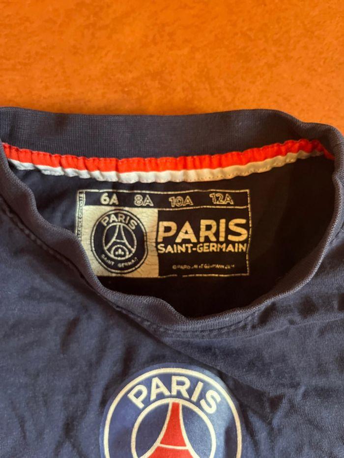 Haut de pyjama manches longues PSG - photo numéro 4