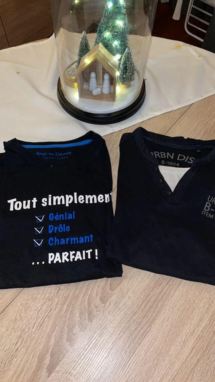 Lot de 2 t-shirting manches longues - photo numéro 1