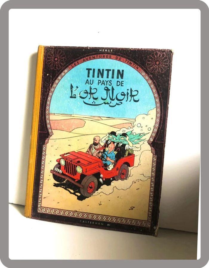 Bande dessinée Tintin au pays de l’or noir - photo numéro 1