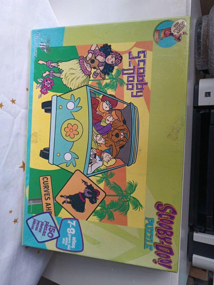 Puzzle scoubidou Scooby doo mystery machine van 150 pièces wellseason curves ahe vaïné well barbera - photo numéro 3