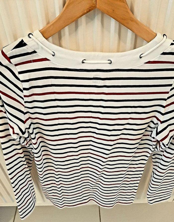 t-shirt Terre de Marins blanc taille M - photo numéro 2