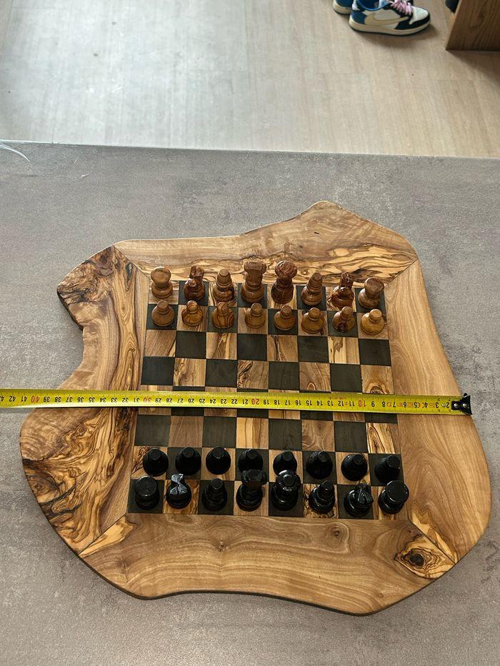 Jeux d’échecs en bois d’oliviers - photo numéro 3