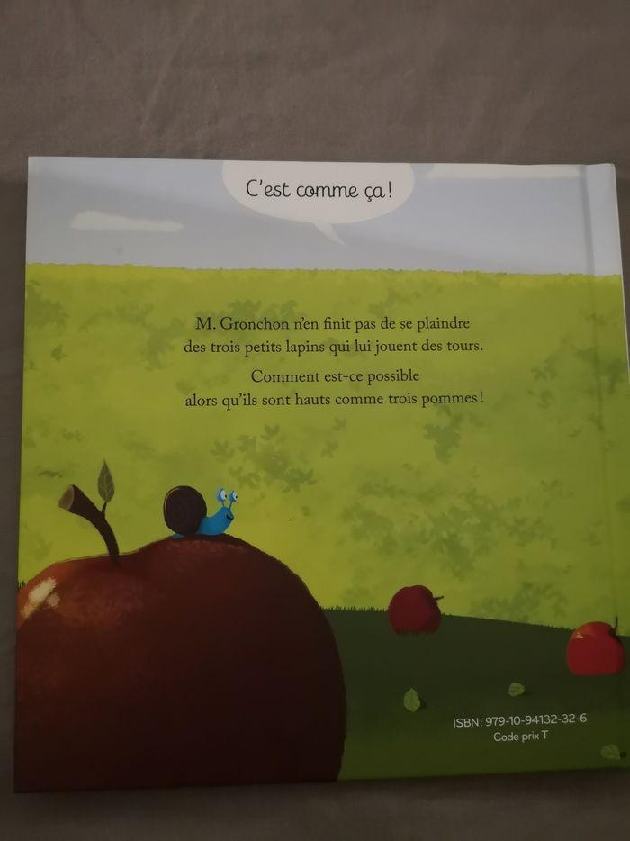 Haut comme trois pommes. Livre enfant - photo numéro 2