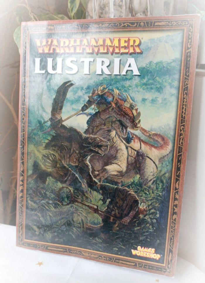 Livret livre Book game Warhammer lustria technique fantasy battle workshop Citadel 2004 limited - photo numéro 1