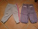 Lot pantalons fille 9-12mois