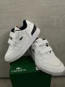 Baskets cuir Lacoste pointure 33