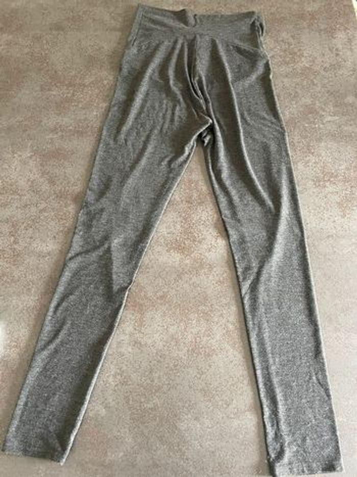 2 leggings grossesses 36 noir et gris - photo numéro 9