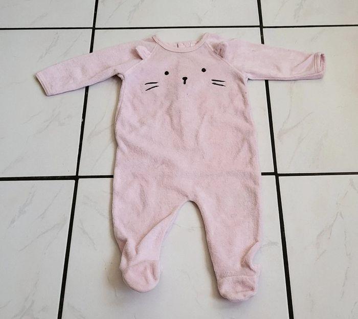 Lot 2 pyjamas une pièce bébé fille - photo numéro 2