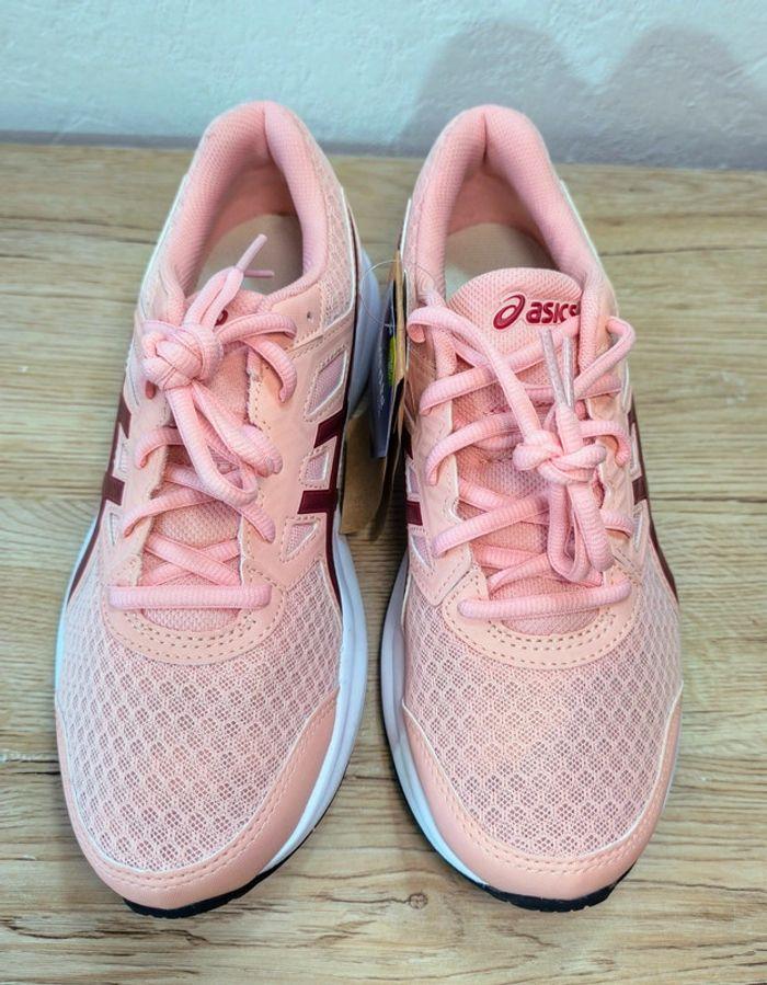 Baskets Asics jolt 3 rose et blanche pointure 39,5 neuves avec boite - photo numéro 7