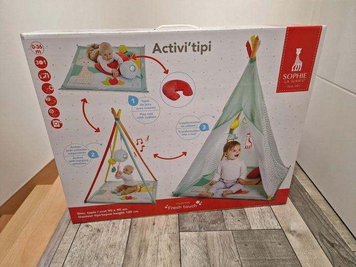 Ensemble tapis et tipi Sophie la Girafe - photo numéro 1