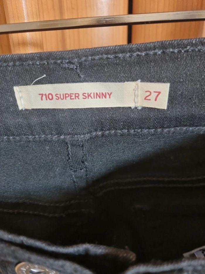 Jeans noir super skinny 710 T27 - photo numéro 5