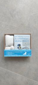 Coffret animaux en crochet : livre + matériel