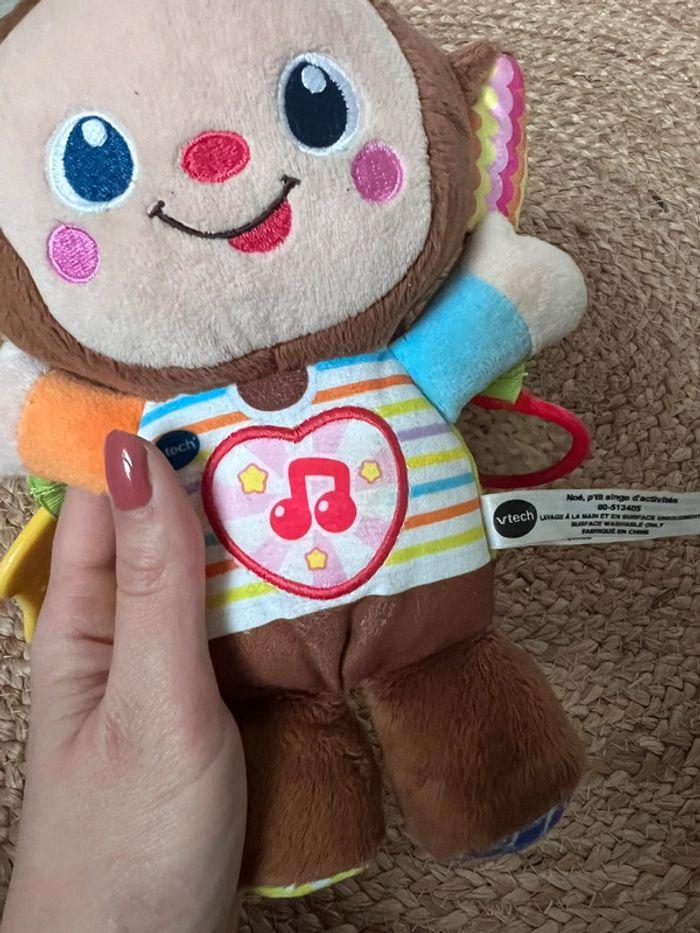 Peluche éveil musical singe VTech - photo numéro 7