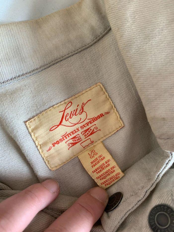 🛑 veste en jean Lévis 🛑 taille L - photo numéro 7