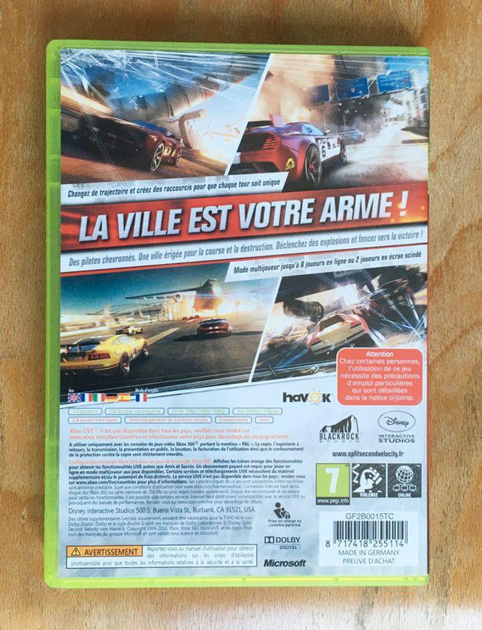 Lot de 3 jeux de course sur Xbox 360 - photo numéro 11