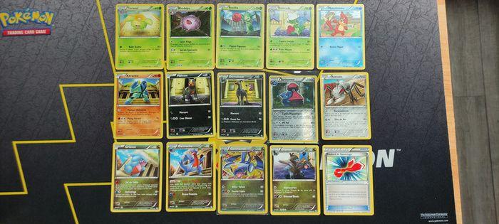 Lot cartes Pokémon série Dragons exaltés bloc NB - photo numéro 1