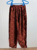 Pantalon Vintage T.L 100% soie