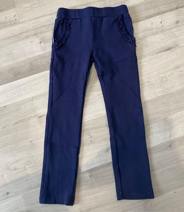 Pantalon bleu argent tissaia 4 ans - photo numéro 1