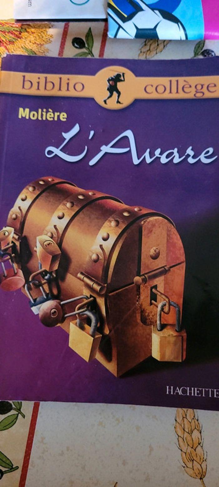 Livre l'avare