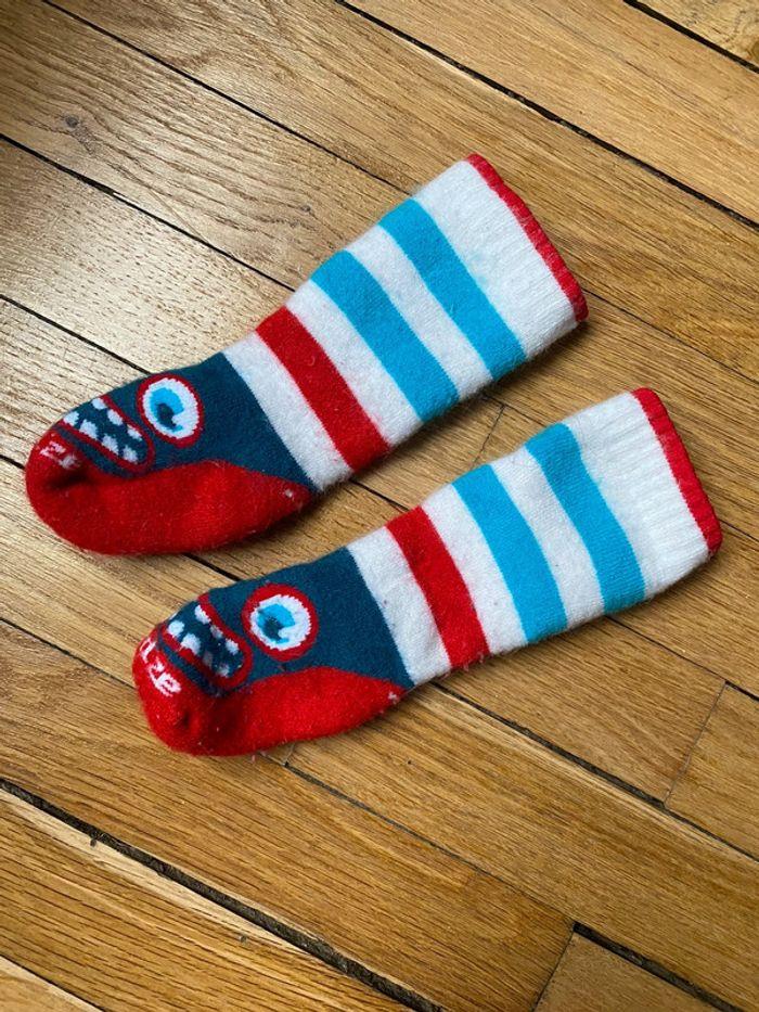 Paire de chaussettes de ski bébé - photo numéro 1