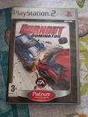 Jeu ps2 Burnout Dominator