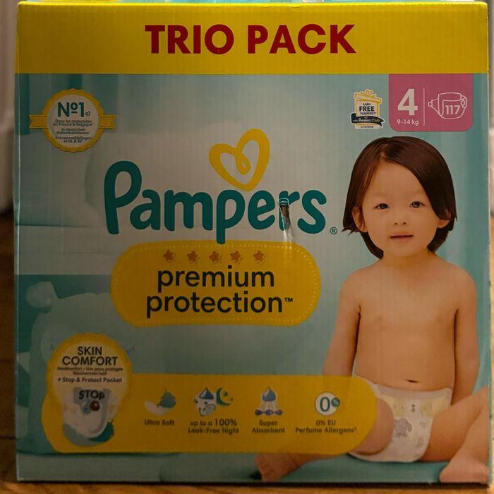 1 paquet de couches Pampers taille 4