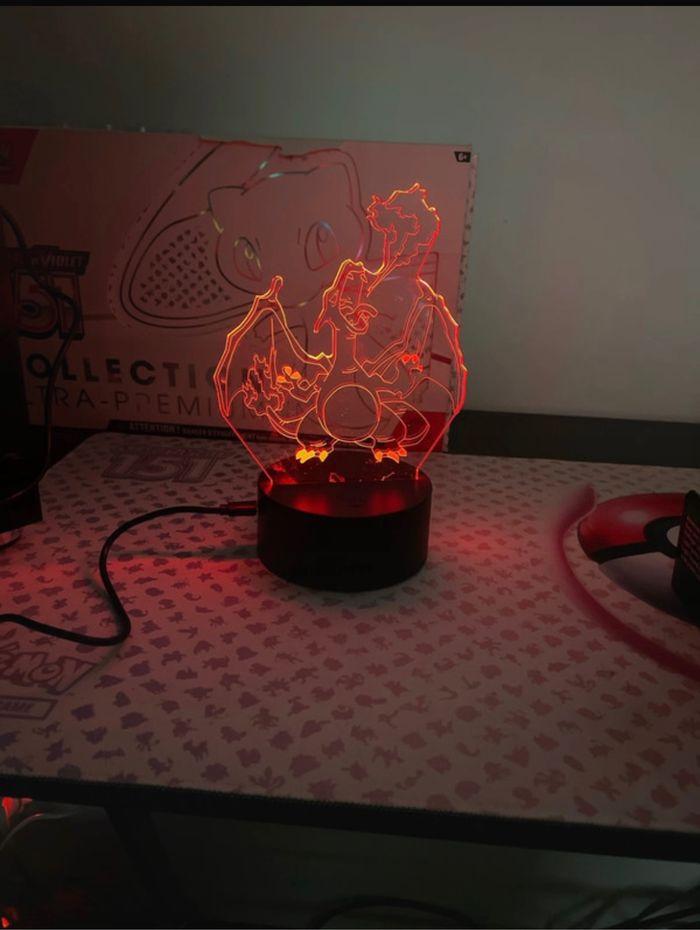 Lampe dracaufeu 3D neuve - photo numéro 1