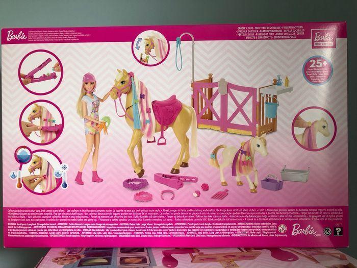 Coffret barbie toilettage des chevaux - photo numéro 4